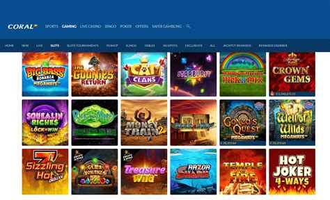 coral casino login uk